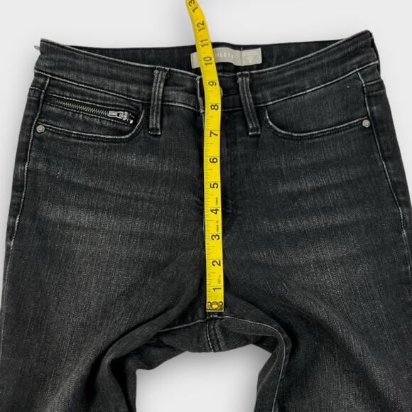 Athleta Scupltek Zip Ankle Ultra Skinny Jeans Size 2 Charcoal - Picture 10 of 11